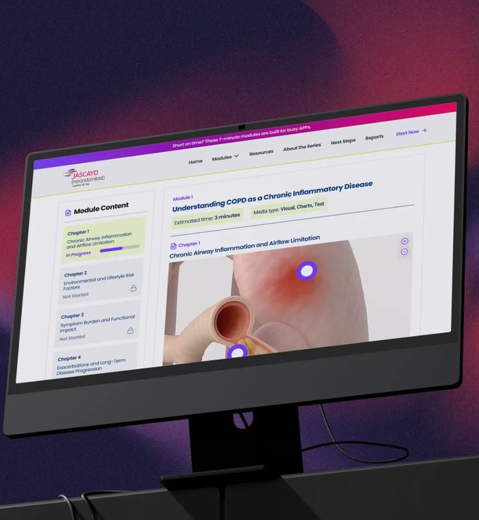 An APP Connect module on a desktop monitor